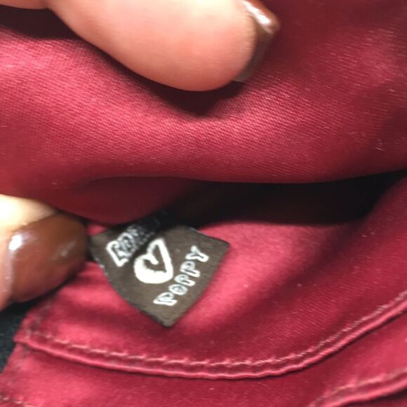 Coach Poppy Tartan Plaid Wristlet with nickel hardware patent leather black trim - Picture 16 of 17